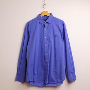 Polo Ralph Lauren Blue Button Up Dress Shirt